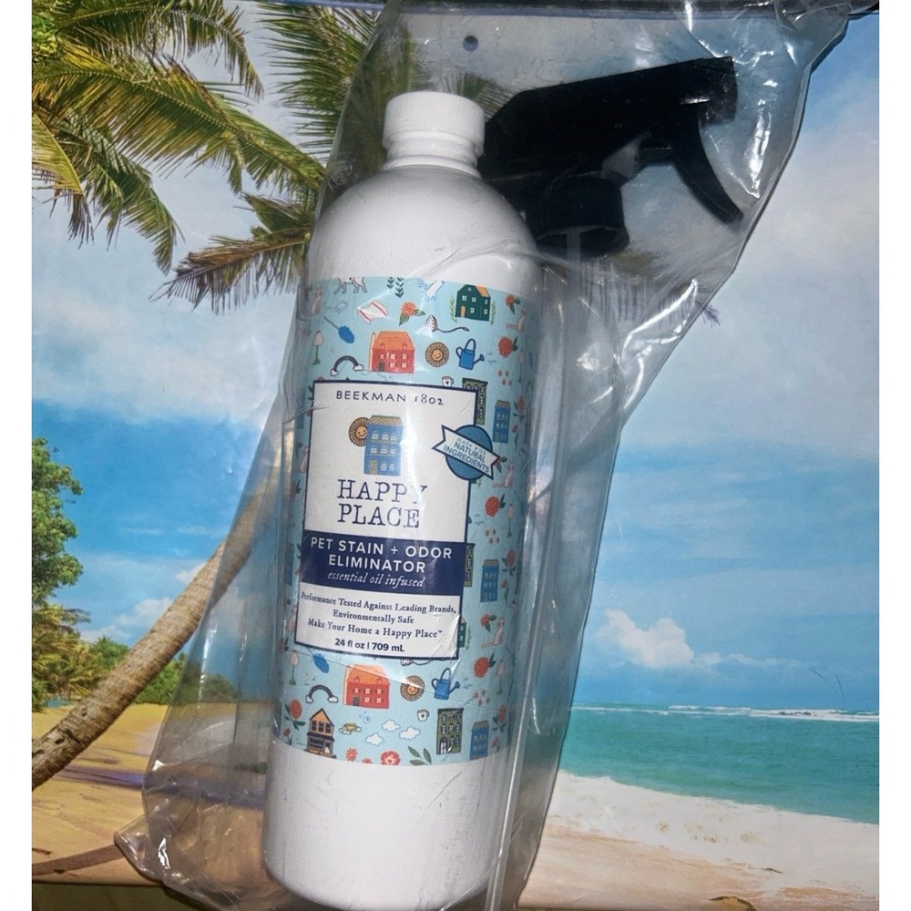 Beekman 1802 Happy‎ Place New sealed Pet Stain + Odor Eliminator 24oz